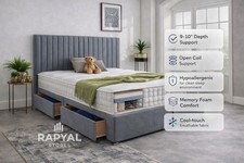 LUXURY PLUSH DIVAN BED SET +