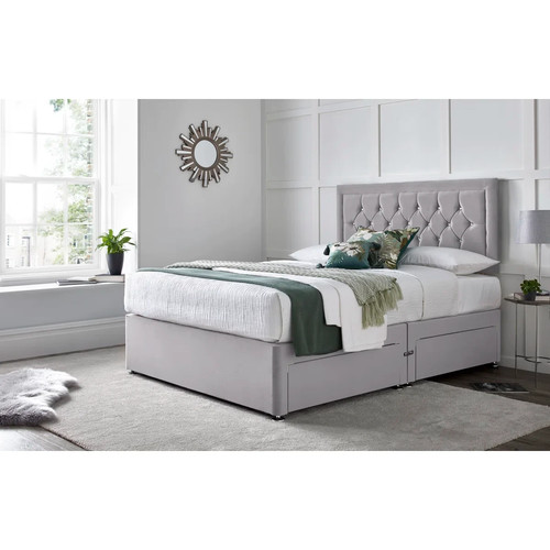 Orthopaedic divan bed set - orthopaedic, with
