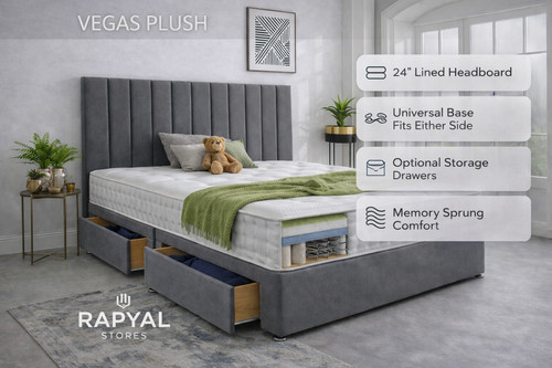 Luxury plush divan - luxury,