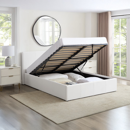 Ottoman bed small double 4ft - small,