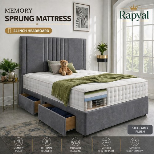 Luxury divan bed set - luxury,